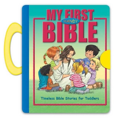 My First Handy Bible w/Handle by Cecilie Olesen | SHOPtheWORD
