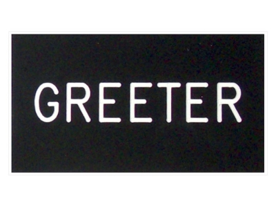 Badge-Greeter-Clip Back (1-1/4 x 2-1/4) | SHOPtheWORD