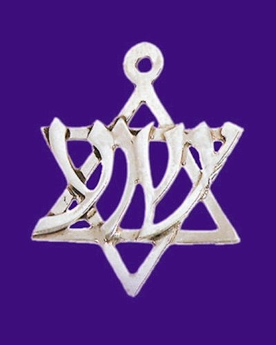 Necklace-Star Of David/Yeshua (Sterling Silver)-20" Chain | SHOPtheWORD