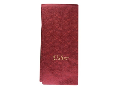 Pew Sash-Usher-Burgundy/Gold | SHOPtheWORD