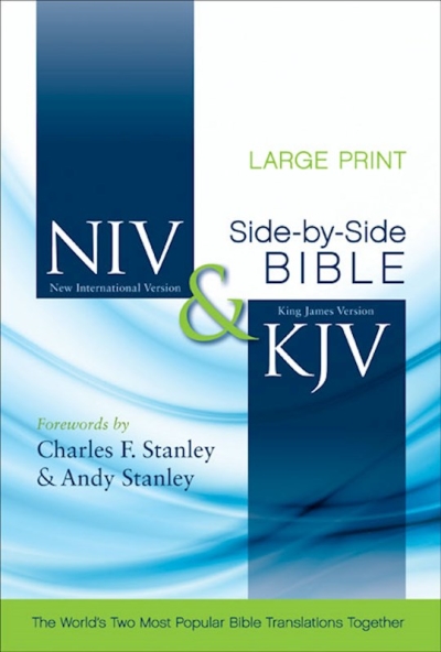 NIV & KJV Side-By-Side Bible/Large Print-Hardcover | SHOPtheWORD