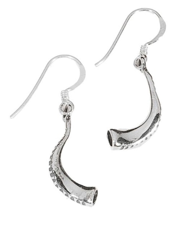 Earring-Shofar (Sterling Silver) | SHOPtheWORD