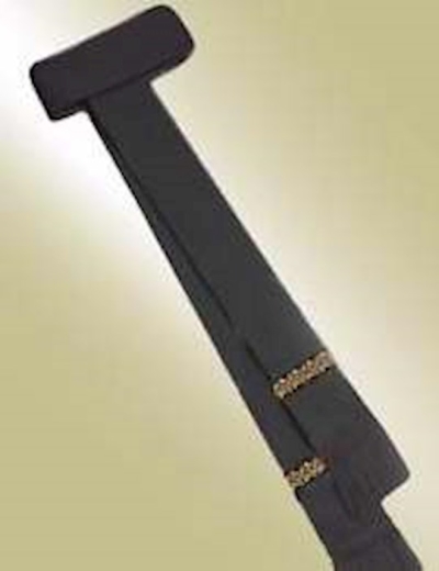 Cassock Band Cincture-46 In-Black | SHOPtheWORD