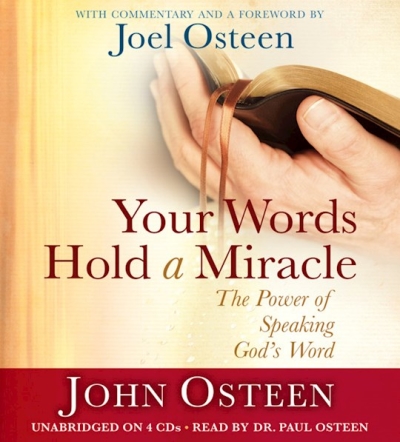 Audiobook-Audio CD-Your Words Hold A Miracle by John Osteen | SHOPtheWORD