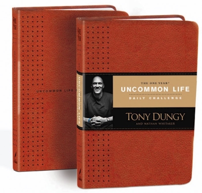 The One Year Uncommon Life Daily Challenge-Imitation Leather by Tony Dungy | SHOPtheWORD