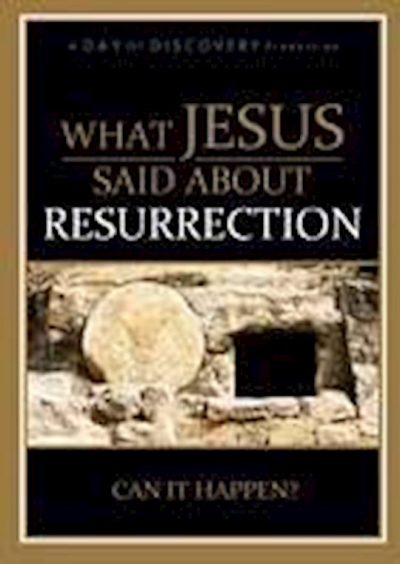 DVD-What Jesus Said About The Resurrection | SHOPtheWORD