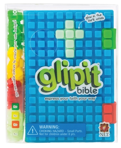 NLT Glipit Bible-Blue Silicone | SHOPtheWORD