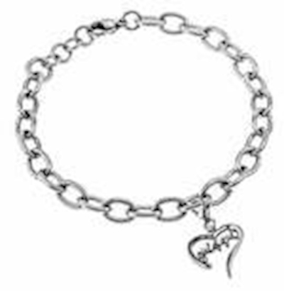 Bracelet-Handwriting Heart-Girl Of God (Adjustable) | SHOPtheWORD
