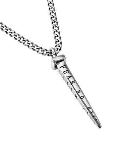 Necklace-Nail-Fear No Evil (Psalm 23) (20") | SHOPtheWORD