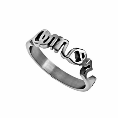Span-Ring-Handwriting-Love (Womens)-Sz 6 | SHOPtheWORD