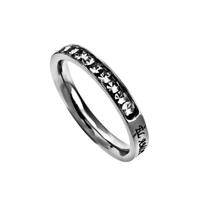 Span-Ring-Princess Cut-True Love Waits (Womens)-Sz 5 | SHOPtheWORD