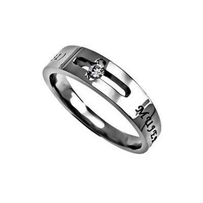 Span-Ring-Solitaire-Woman Of God (Womens)-Sz 6 | SHOPtheWORD