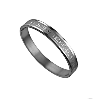 Span-Bracelet-Bangle-Psalm 23 (Womens)-7" | SHOPtheWORD