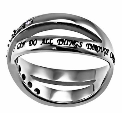 Ring-Radiance-Christ My Strength-Sz 7 | SHOPtheWORD