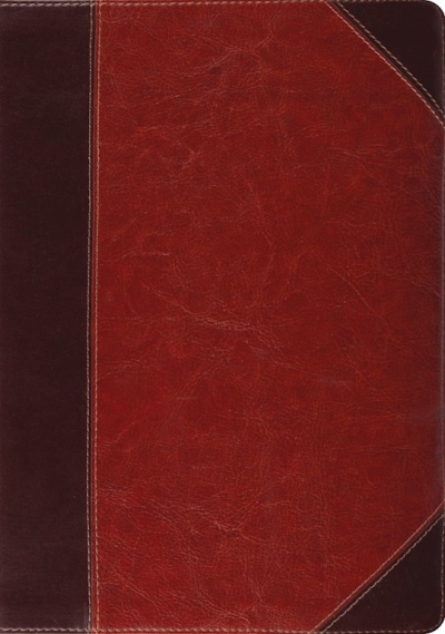 ESV Study Bible-Brown Cordovan Portfolio Design TruTone Indexed | SHOPtheWORD