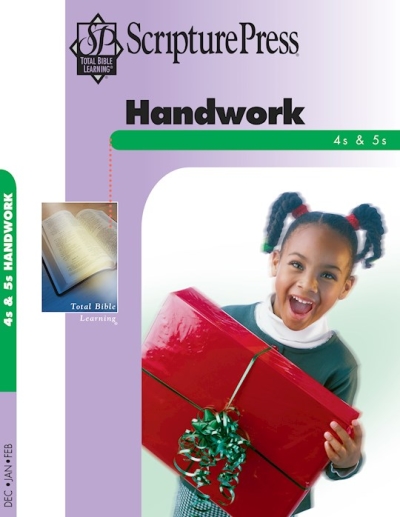 Scripture Press Winter 2022-2023: 4s & 5s Handwork (Craft Book) (#4023) by Press Scripture | SHOPtheWORD