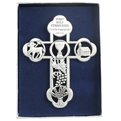 Cross-First Communion Symbol/Message (5") | SHOPtheWORD