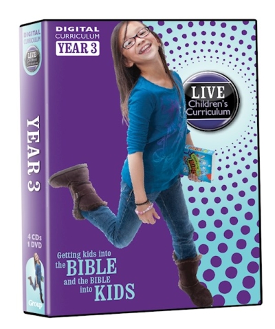 DVD-LIVE Children's Curriculum-Year 3 (Getting To Know God: What God Does) | SHOPtheWORD