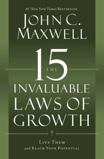 Audiobook-Audio CD-15 Invaluable Laws Of Growth (Unabridged) (Replay) by John C. Maxwell | SHOPtheWORD