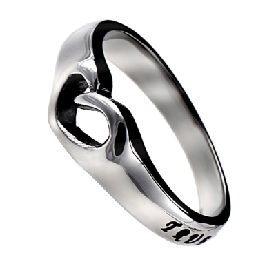 Ring-Mini Heart-True Love Waits-Sz 5 | SHOPtheWORD
