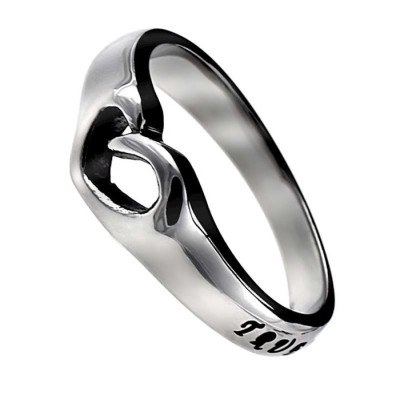 Ring-Mini Heart-True Love Waits-Sz 9 | SHOPtheWORD