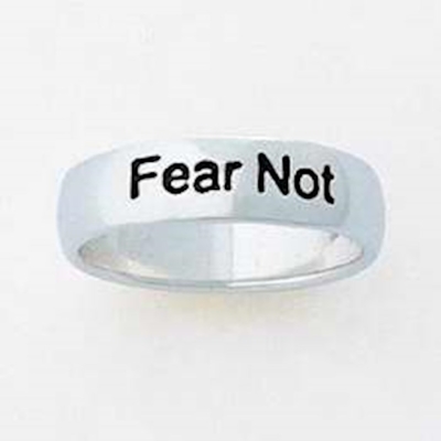 Ring-Fear Not (Ladies) (Sterling Silver) (Size 5) | SHOPtheWORD