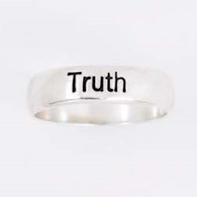 Ring-Truth (Ladies) (Sterling Silver) (Size 8) | SHOPtheWORD