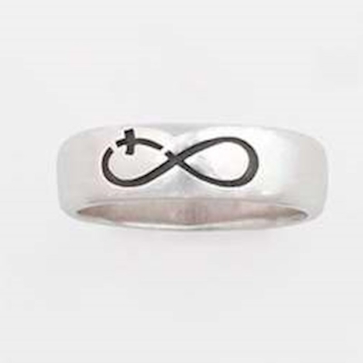 Ring-Infinity (Ladies) (Sterling Silver) (Size 6) | SHOPtheWORD