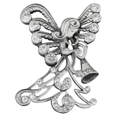 Lapel Pin-Trumpeting Angel | SHOPtheWORD