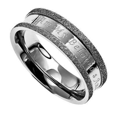 Ring-Champagne-Silver-Beloved-Sz 7 | SHOPtheWORD
