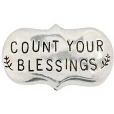 Magnet-Count Your Blessings (Pewter) | SHOPtheWORD