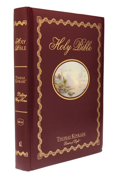 NKJV Lighting The Way Home Bible-Burgundy Hardcover | SHOPtheWORD