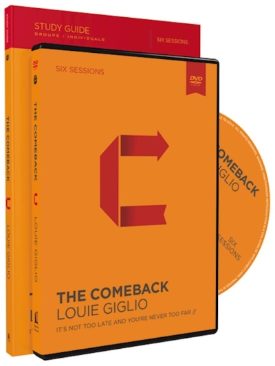 Comeback Study Guide w/DVD (Curriculum Kit) by Louie Giglio | SHOPtheWORD