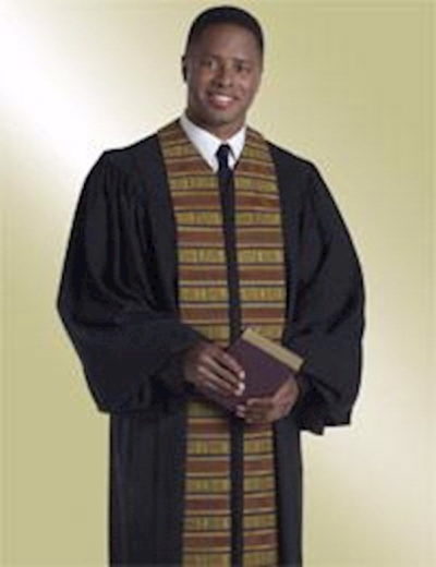 Clergy Robe-Heritage-H38/HM546-Black | SHOPtheWORD