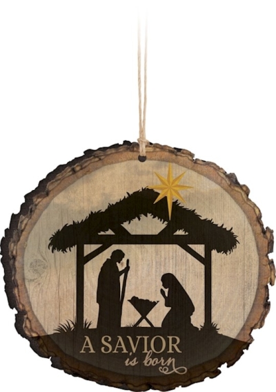 Ornament-Barky-A Savior Is Born/Nativity | SHOPtheWORD