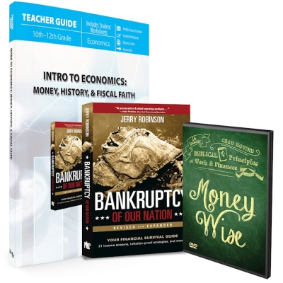 Master Books-Introduction To Economics: Money, History & Fiscal Faith Set (9th - 12th Grade) | SHOPtheWORD