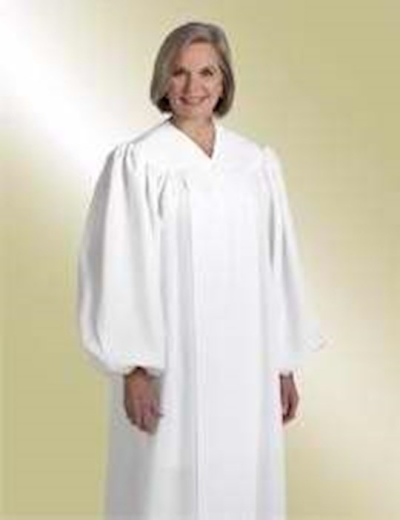 Robe-Baptismal-S13/A01-Adult-White | SHOPtheWORD