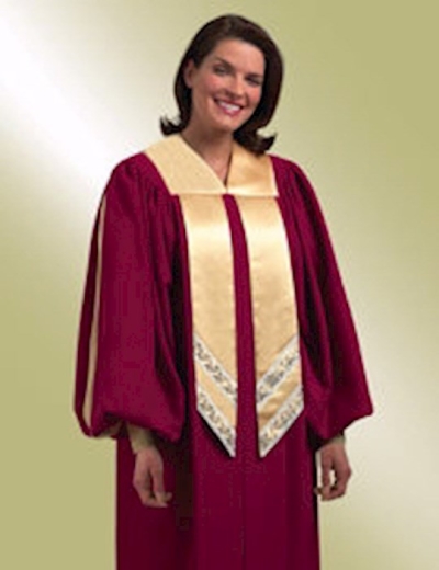 Choir Robe-Festival-Cuffed Sleeve-C39/CT055-Chianti | SHOPtheWORD