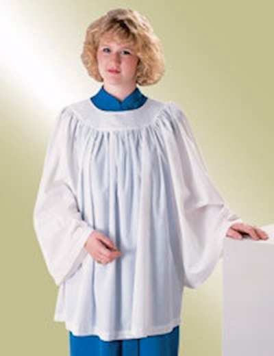 Surplice-S22/11452 (Small)-White | SHOPtheWORD