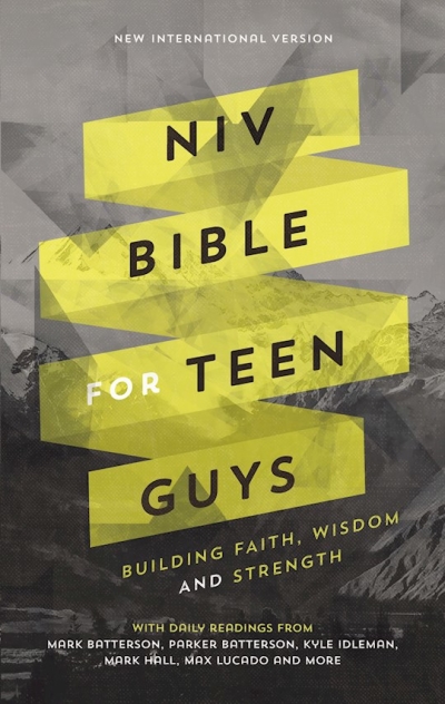 NIV Bible For Teen Guys-Printed Hardcover | SHOPtheWORD