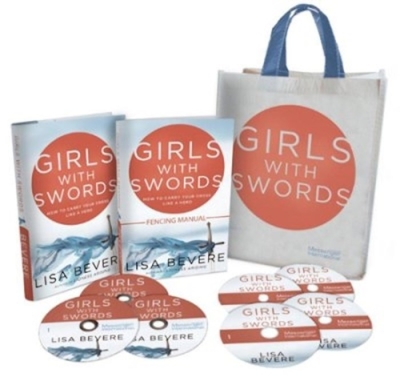 Girls With Swords Curriculum Kit w/3 DVD + 4 CD & Book by Lisa Bevere | SHOPtheWORD