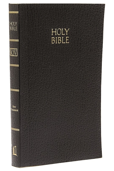 KJV Vest Pocket New Testament-Black Imitation Leather | SHOPtheWORD