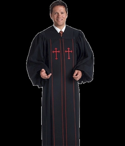 Clergy Robe-Cleric-S15/11136-Black | SHOPtheWORD