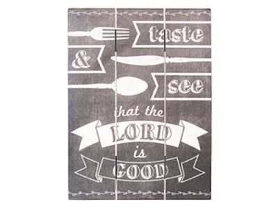 Wall Art-Chalkboard-Taste & See | SHOPtheWORD