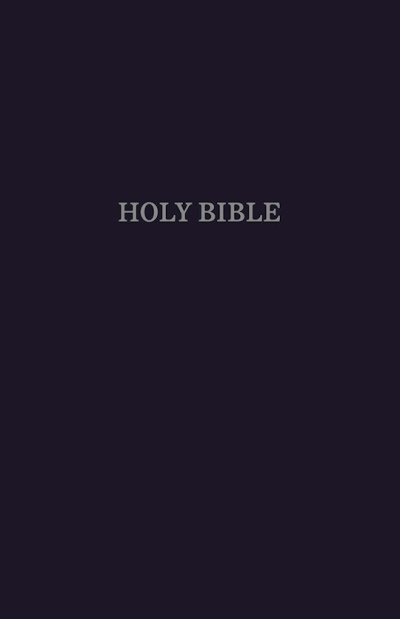 KJV Pew Bible (Comfort Print)-Navy Blue Hardcover | SHOPtheWORD