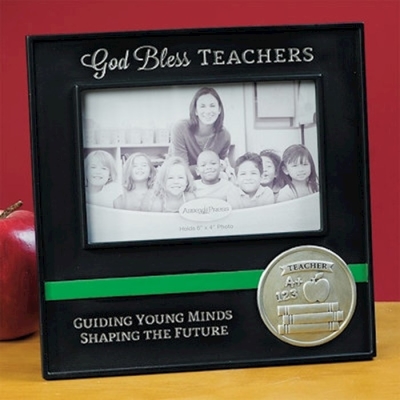 Photo Frame-God Bless Teachers | SHOPtheWORD