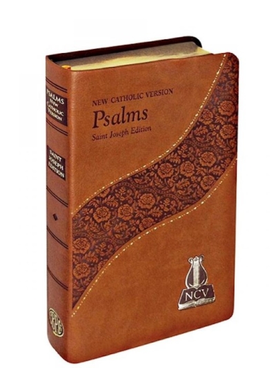 New Catholic Version St. Joseph Edition Psalms-Brown Dura-Lux Imitation Leather | SHOPtheWORD