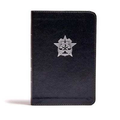 CSB Heroes Bible (Law Enforcement Officer) Black LeatherTouch | SHOPtheWORD