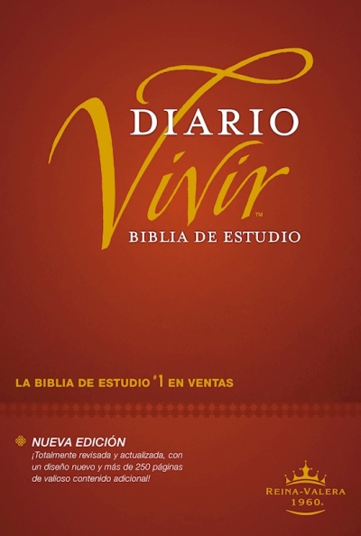 Span-RVR 1960 Life Application Study Bible (Biblia de Estudio del Diario Vivir)-Burgundy Hardcover | SHOPtheWORD