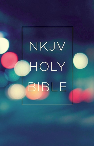 NKJV Value Outreach Bible-Urban Scenic Softcover | SHOPtheWORD